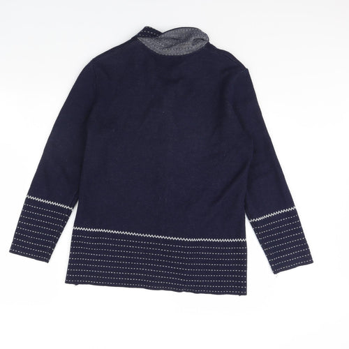 Les Essentiels Womens Blue   Jacket  Size 14