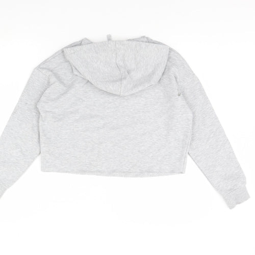 New Look Girls Grey   Pullover Hoodie Size 12 Years  - FRIENDS
