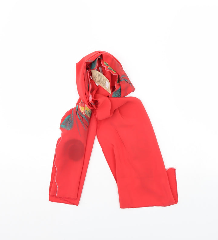 Preworn Womens Red    Scarf