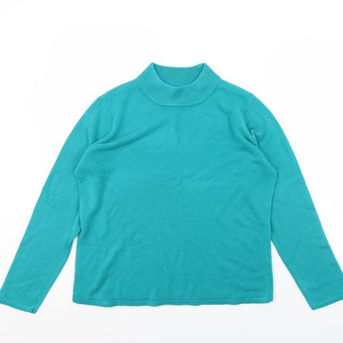 BM Womens Green   Pullover Jumper Size S