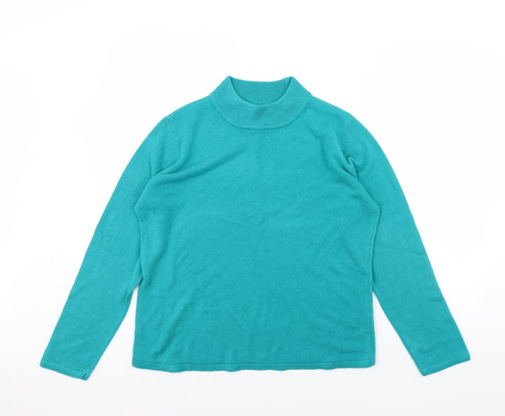BM Womens Green   Pullover Jumper Size S