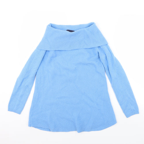 m&s Womens Blue   Pullover Jumper Size 6