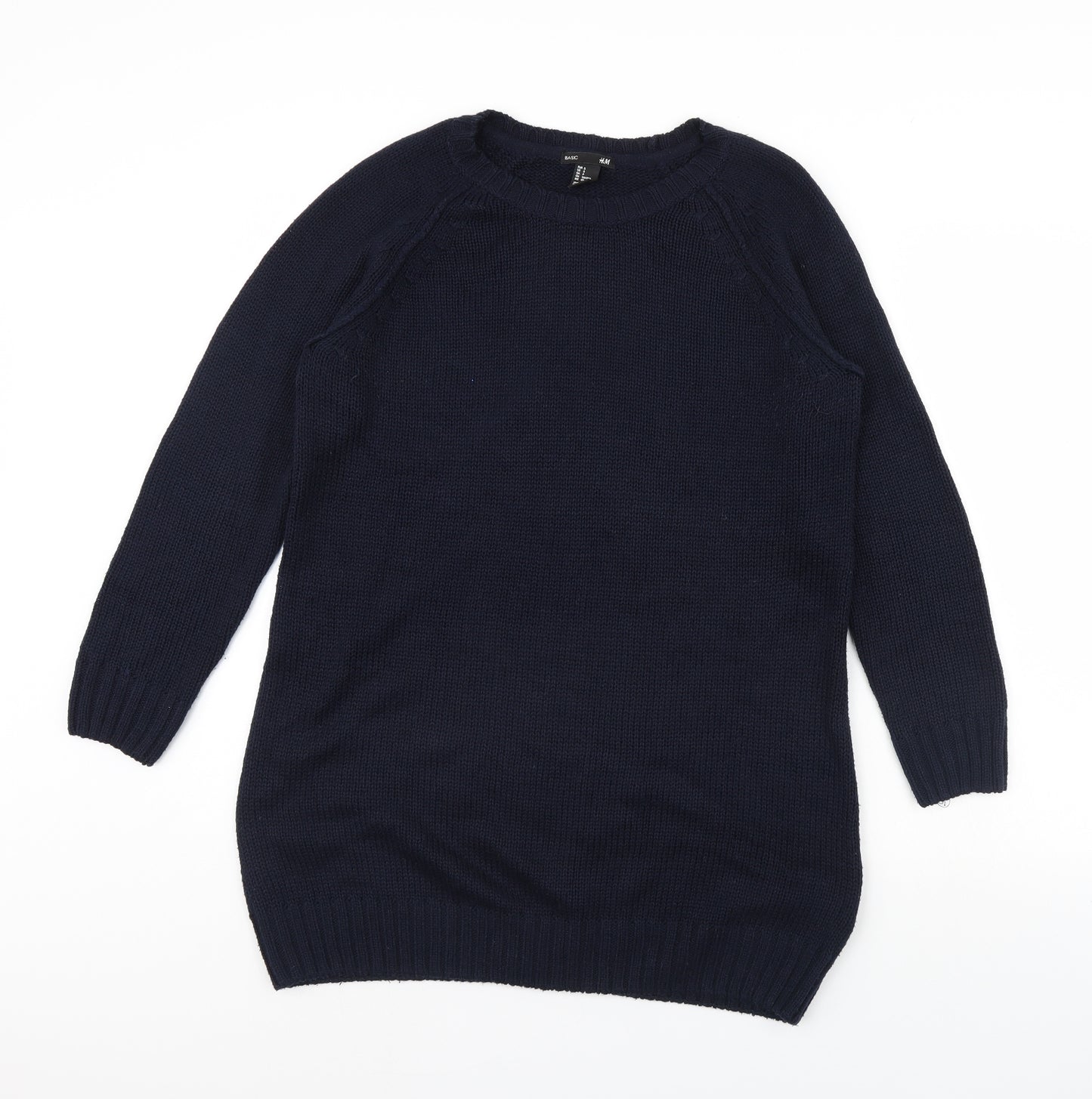 H&M Womens Blue   Pullover Jumper Size S