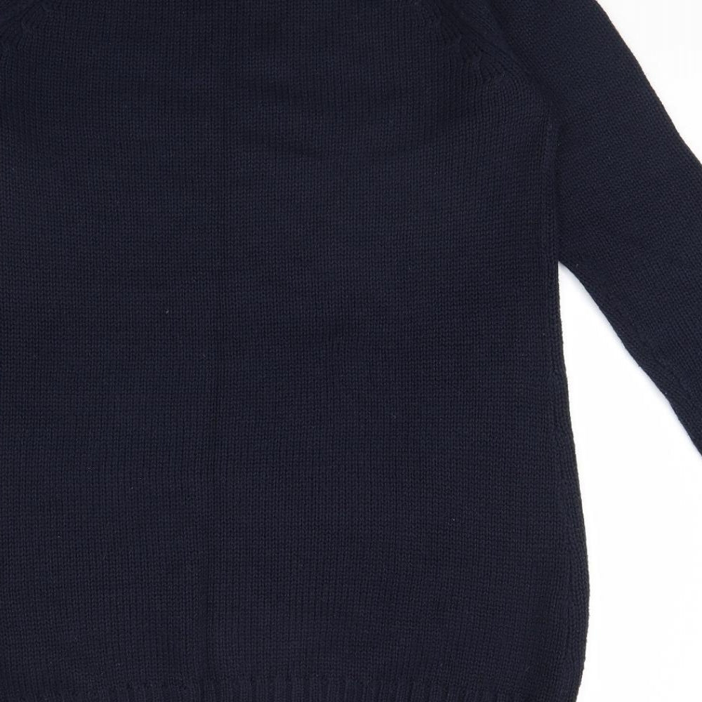 H&M Womens Blue   Pullover Jumper Size S