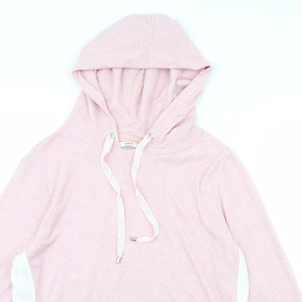 George Womens Pink   Pullover Hoodie Size 16