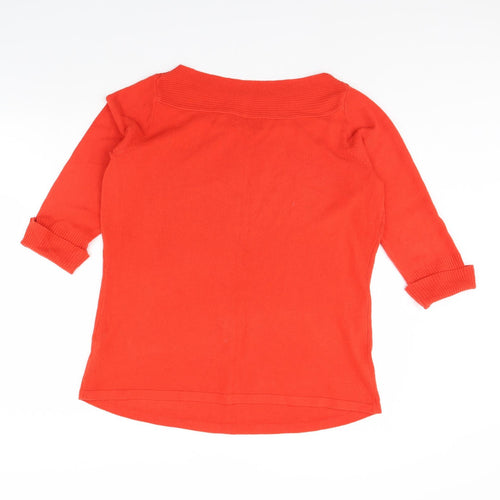 Ann Harvey Womens Red   Pullover Jumper Size 18