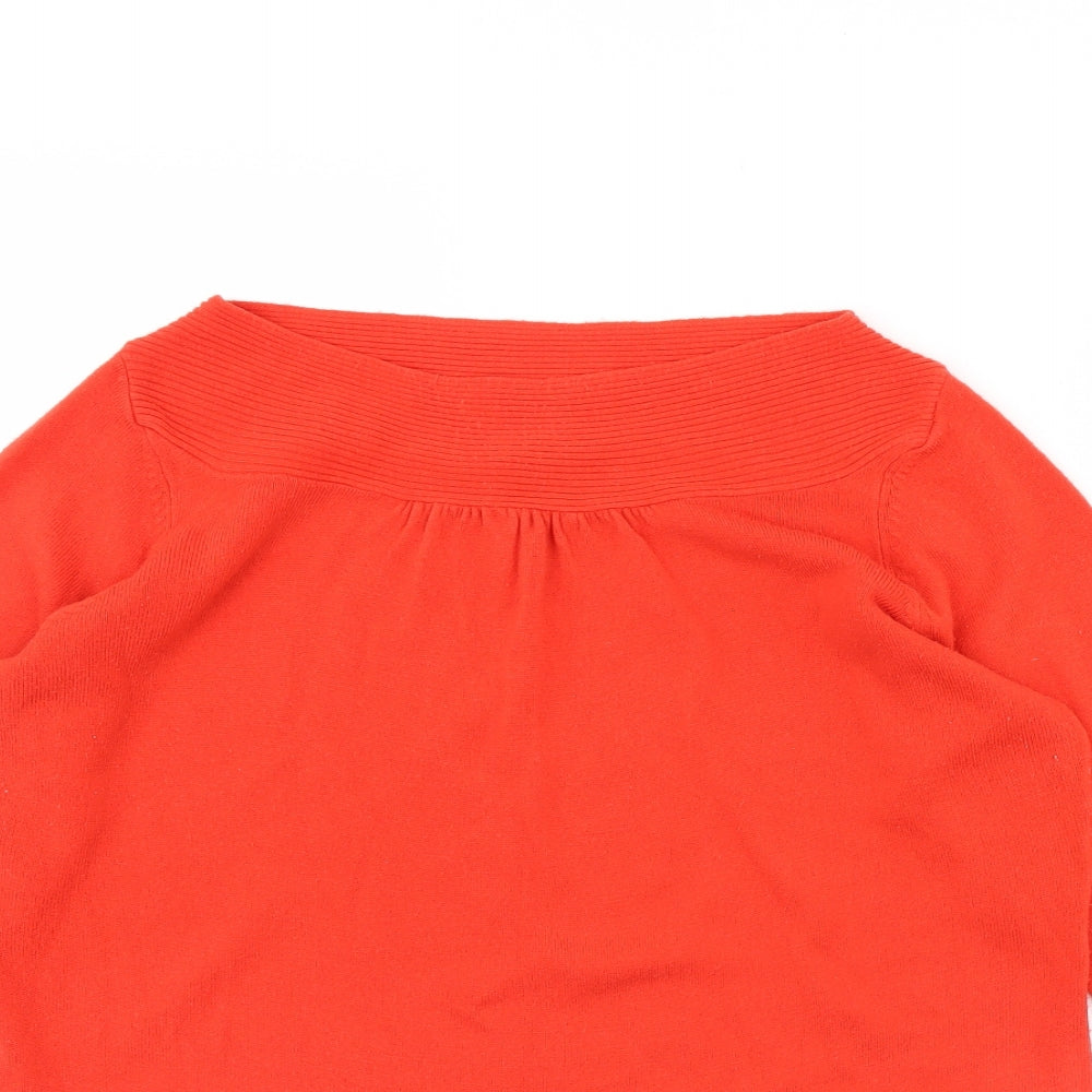 Ann Harvey Womens Red   Pullover Jumper Size 18