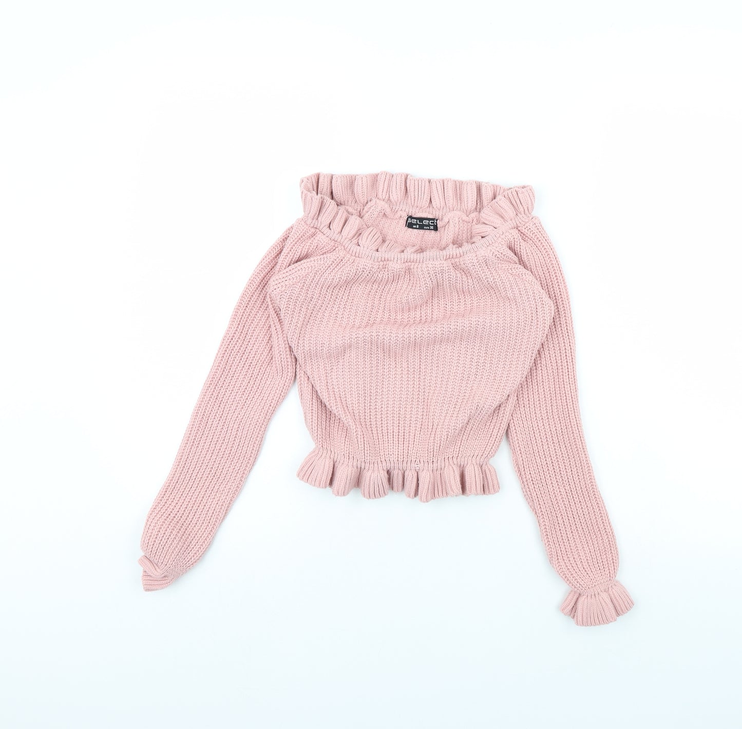 Select Womens Pink   Pullover Jumper Size 8