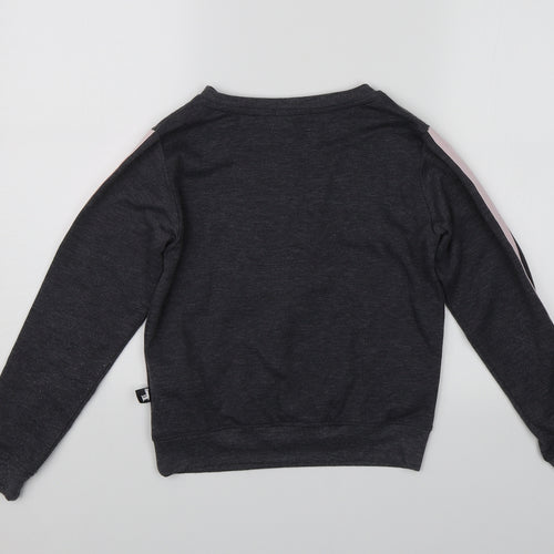 New Look Girls Grey   Pullover Sweatshirt Size S  - Llama