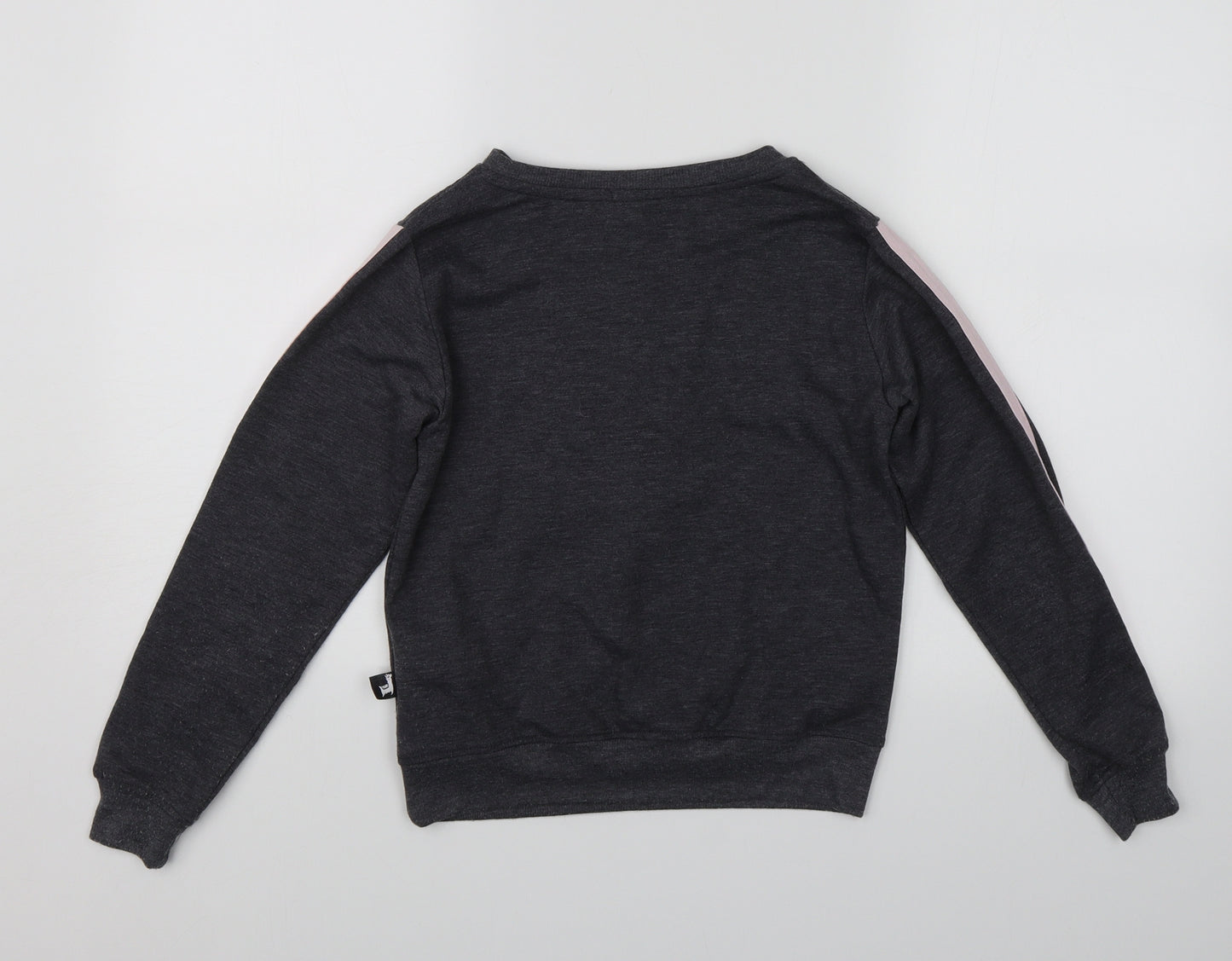 New Look Girls Grey   Pullover Sweatshirt Size S  - Llama