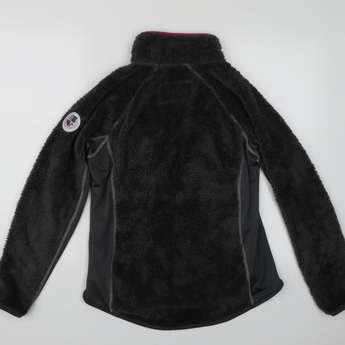 Crane equestrian Womens Black  Fleece Jacket  Size M  - Fleece