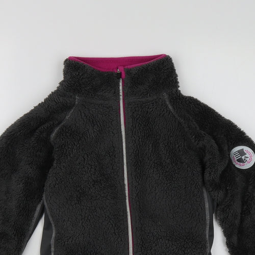 Crane equestrian Womens Black  Fleece Jacket  Size M  - Fleece