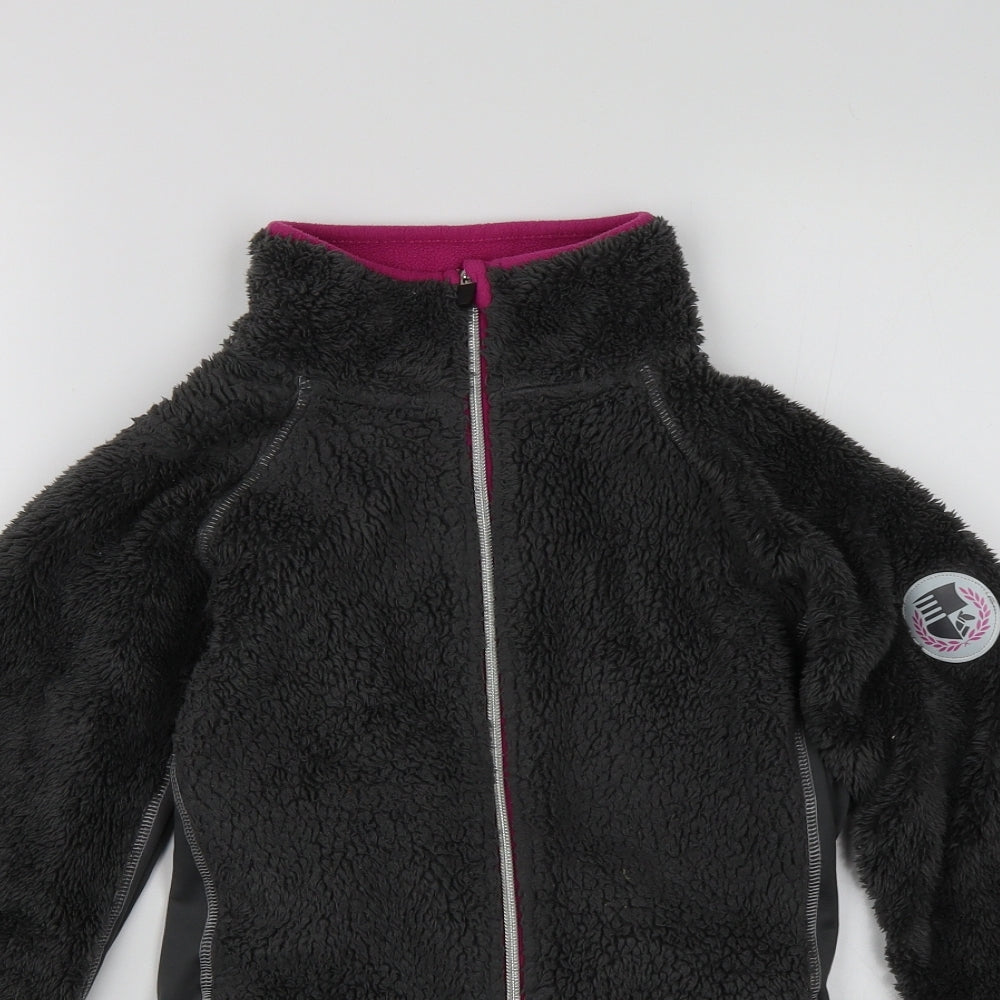 Crane equestrian Womens Black  Fleece Jacket  Size M  - Fleece