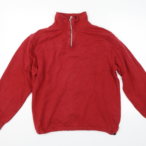 Hawkshead Mens Red   Pullover Sweatshirt Size S