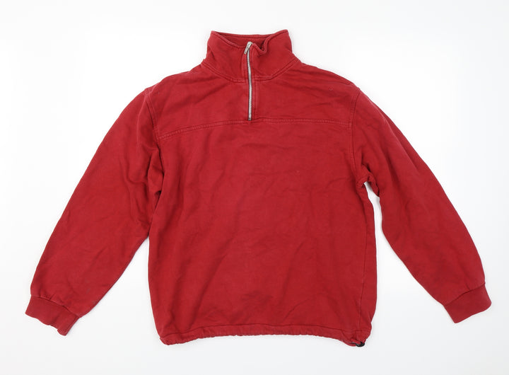 Hawkshead Mens Red Pullover Sweatshirt Size S