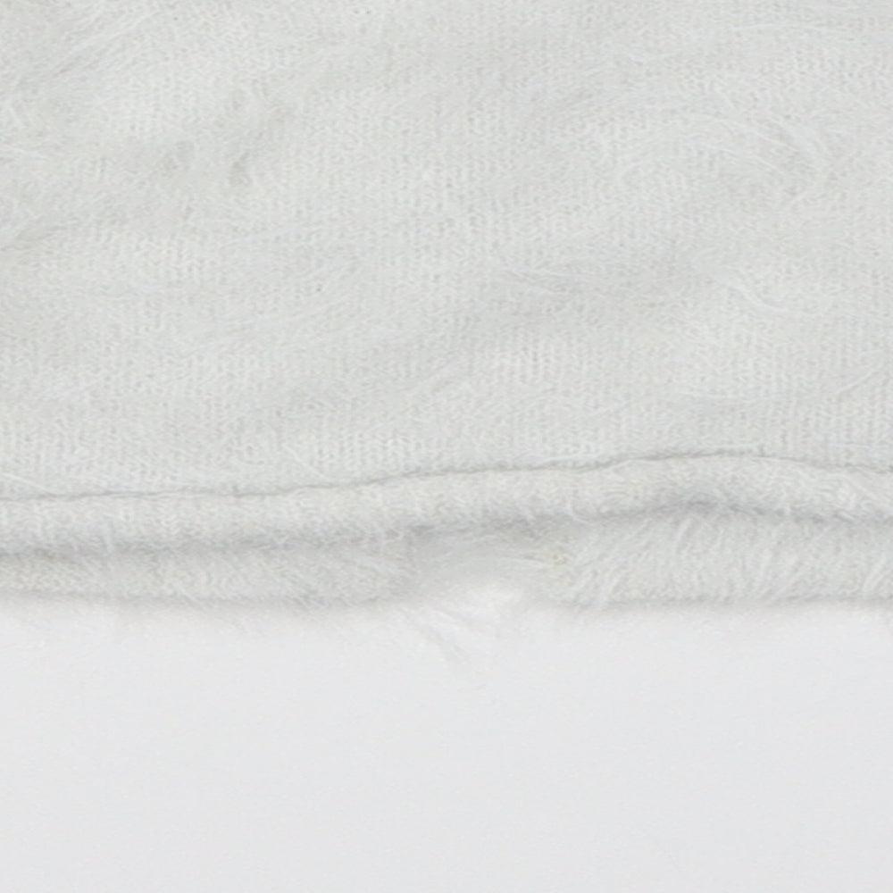 H&M Girls Silver   Cardigan Jumper Size 2 Years