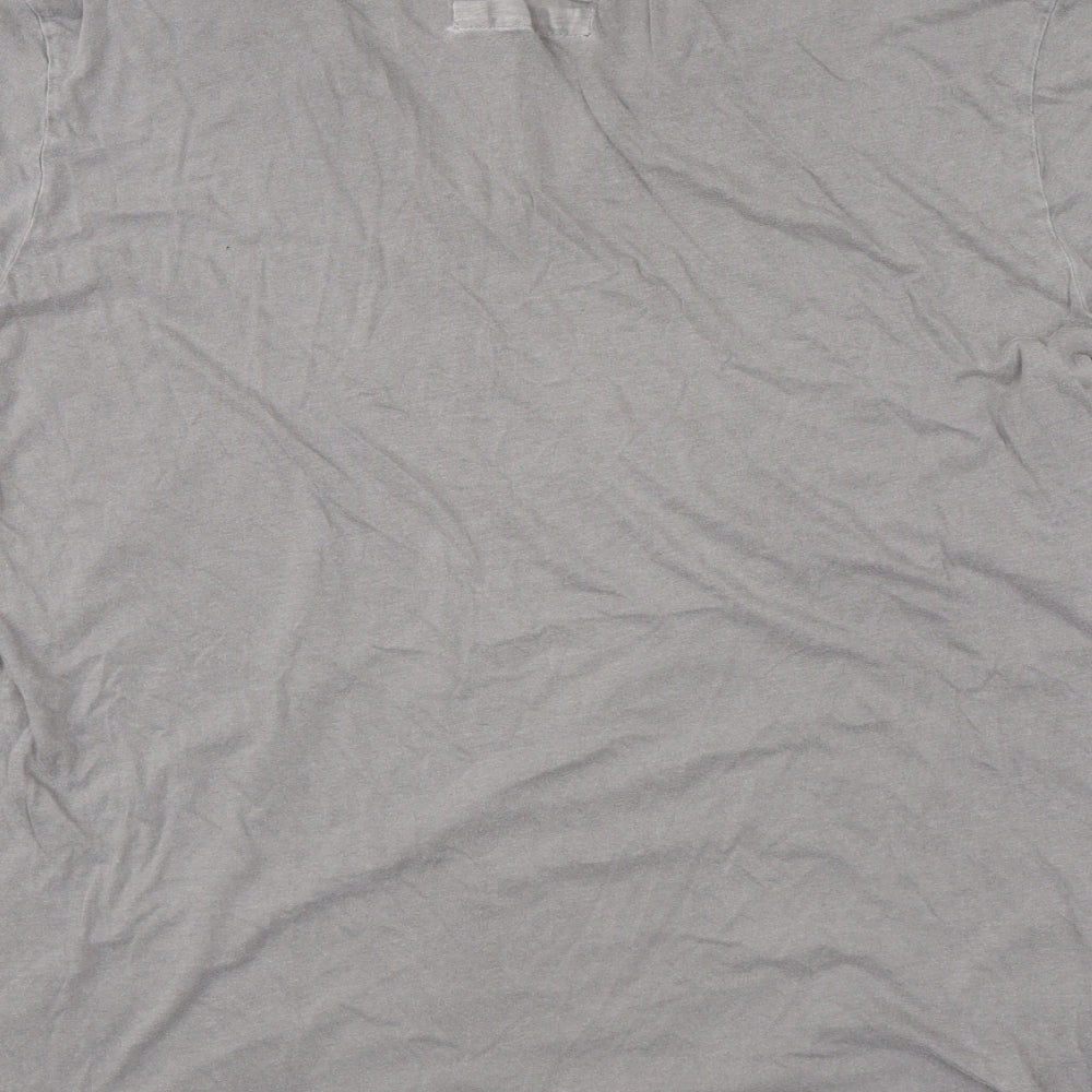 AllSaints Mens Grey    T-Shirt Size XL