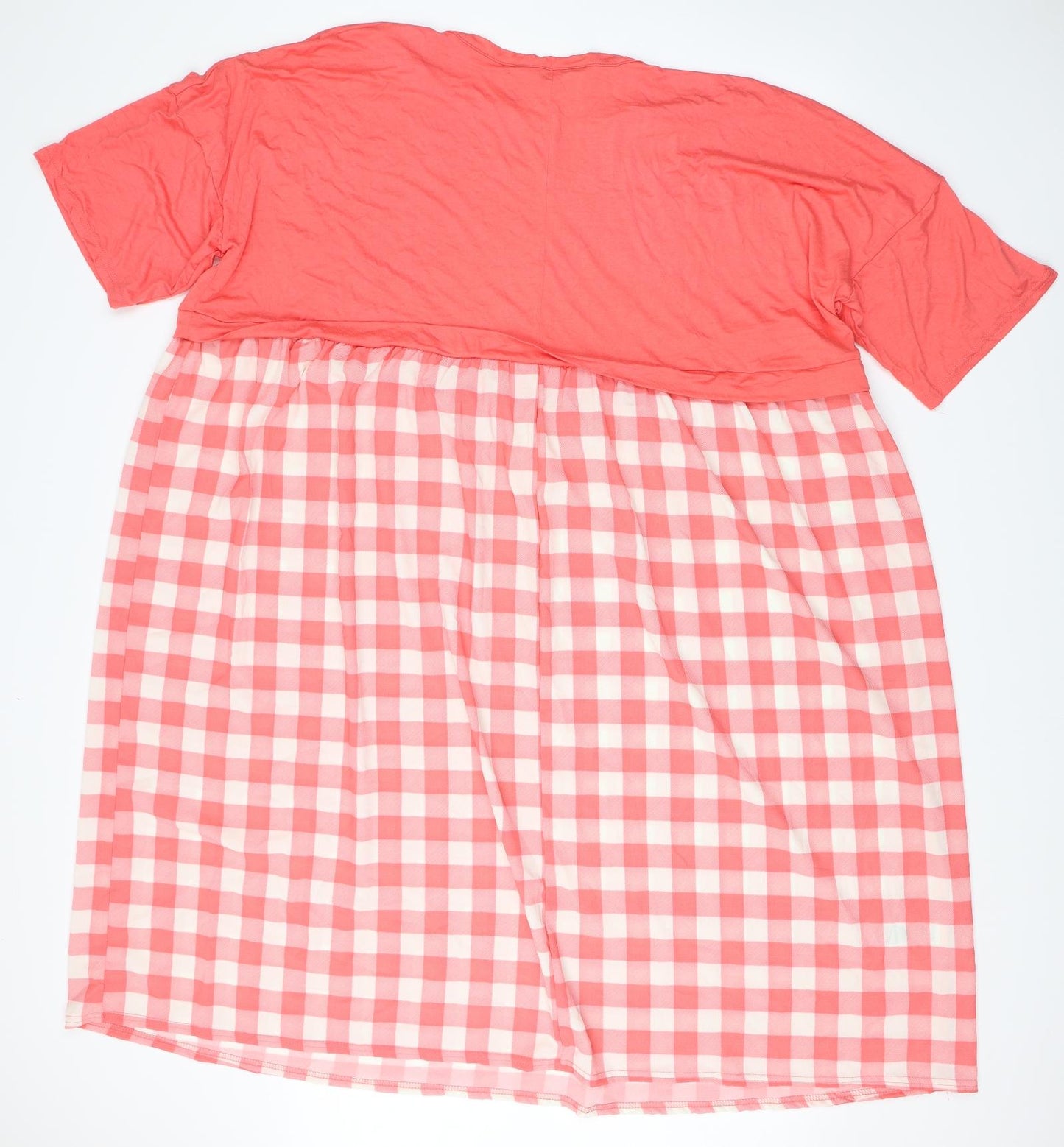 LIMITED Womens Pink Plaid  Fit & Flare  Size 24