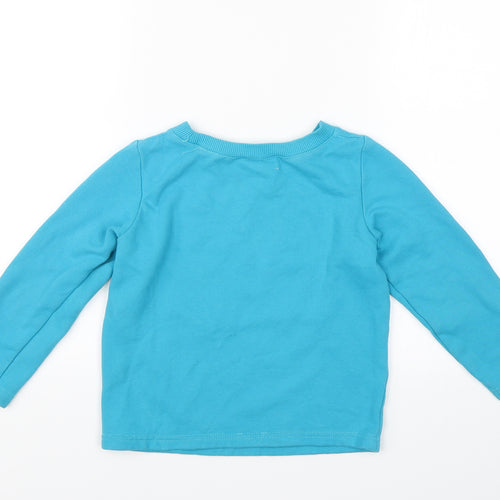 Decathon Boys Blue   Pullover Sweatshirt Size 5 Years