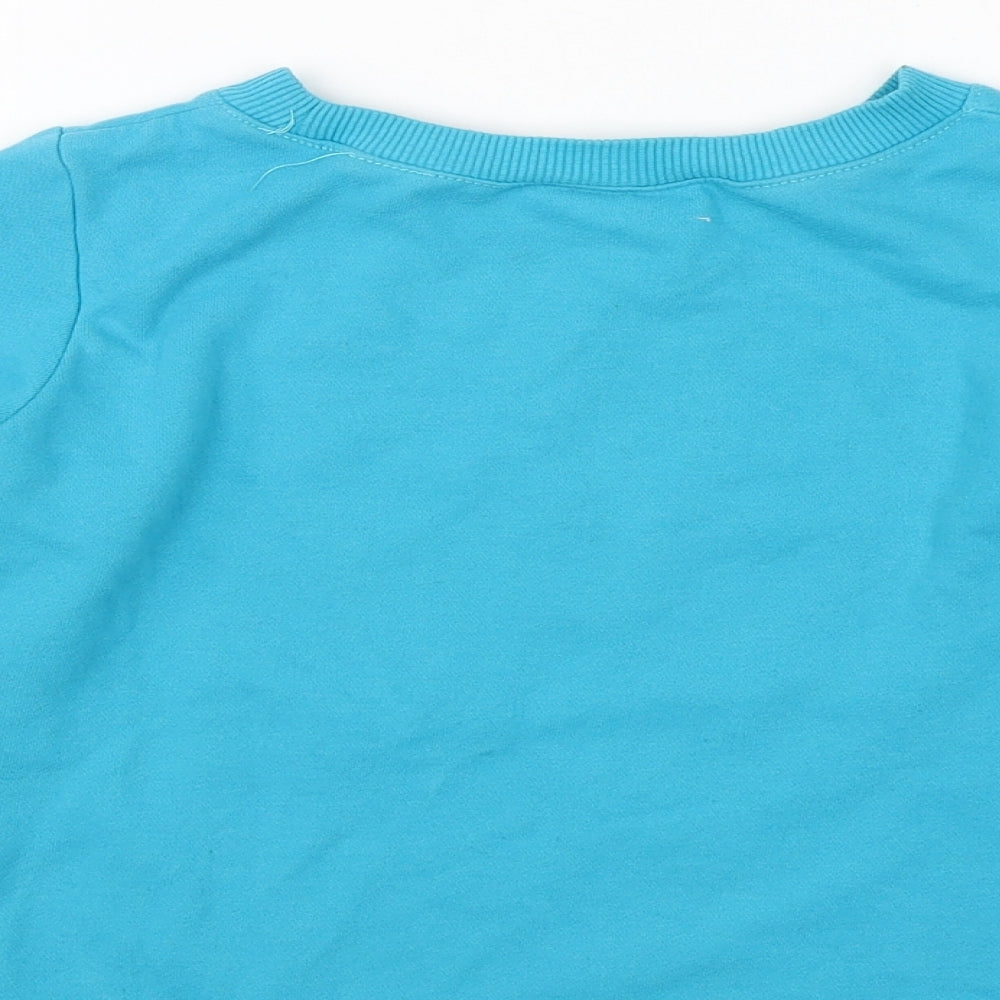 Decathon Boys Blue   Pullover Sweatshirt Size 5 Years