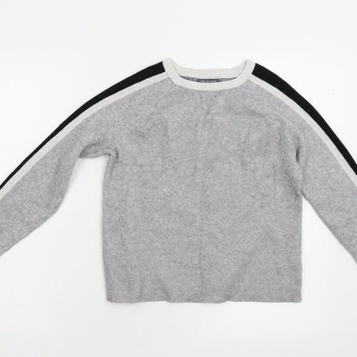 Primark Girls Grey  Knit Pullover Jumper Size 11-12 Years