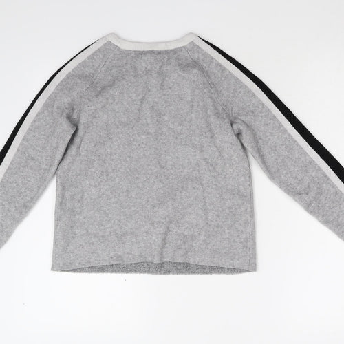 Primark Girls Grey  Knit Pullover Jumper Size 11-12 Years