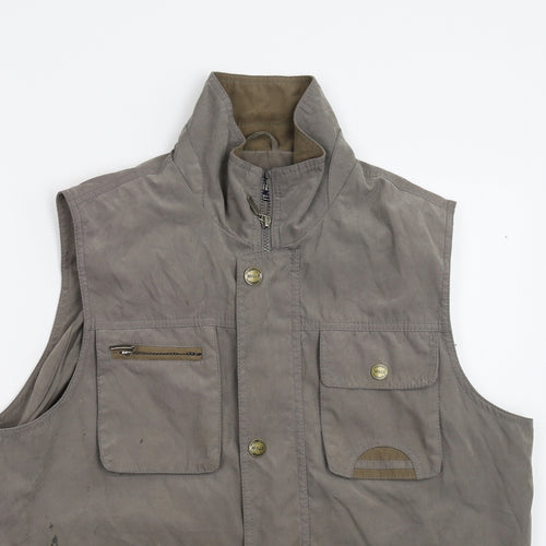 Mode Mille Mens Grey   Gilet Waistcoat Size S