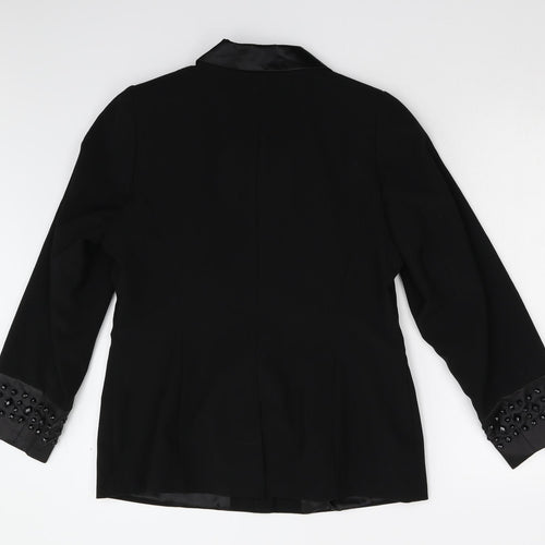 Changes Womens Black   Jacket Blazer Size 16