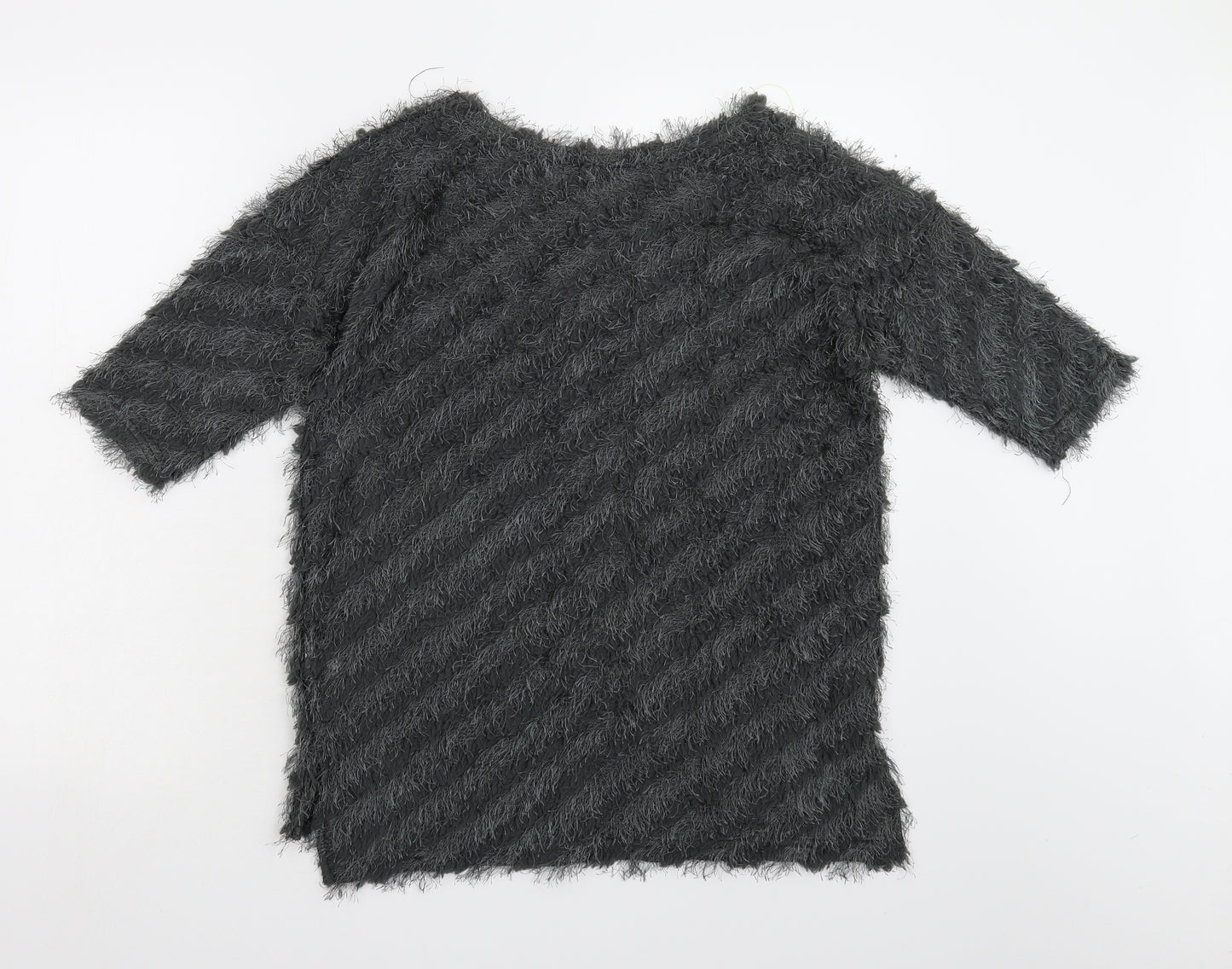 River Island Womens Grey  Knit Pullover Jumper Size 8