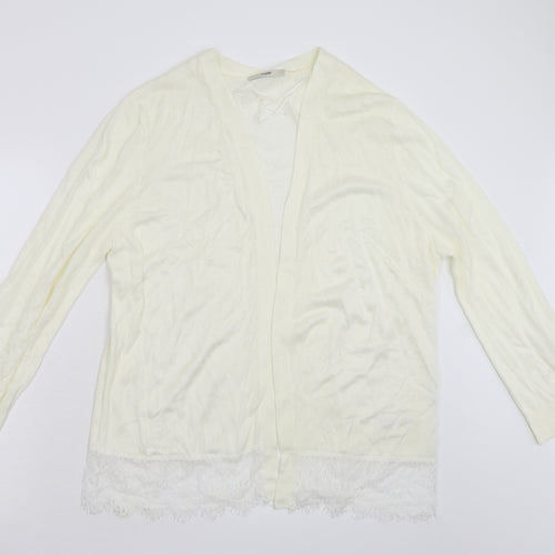 George Womens Ivory   Cardigan Jumper Size 10