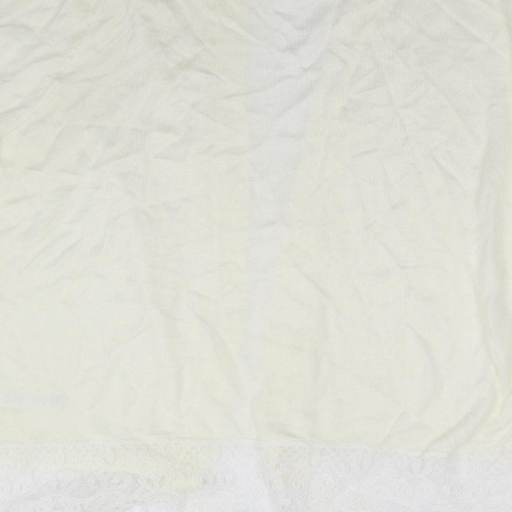 George Womens Ivory   Cardigan Jumper Size 10