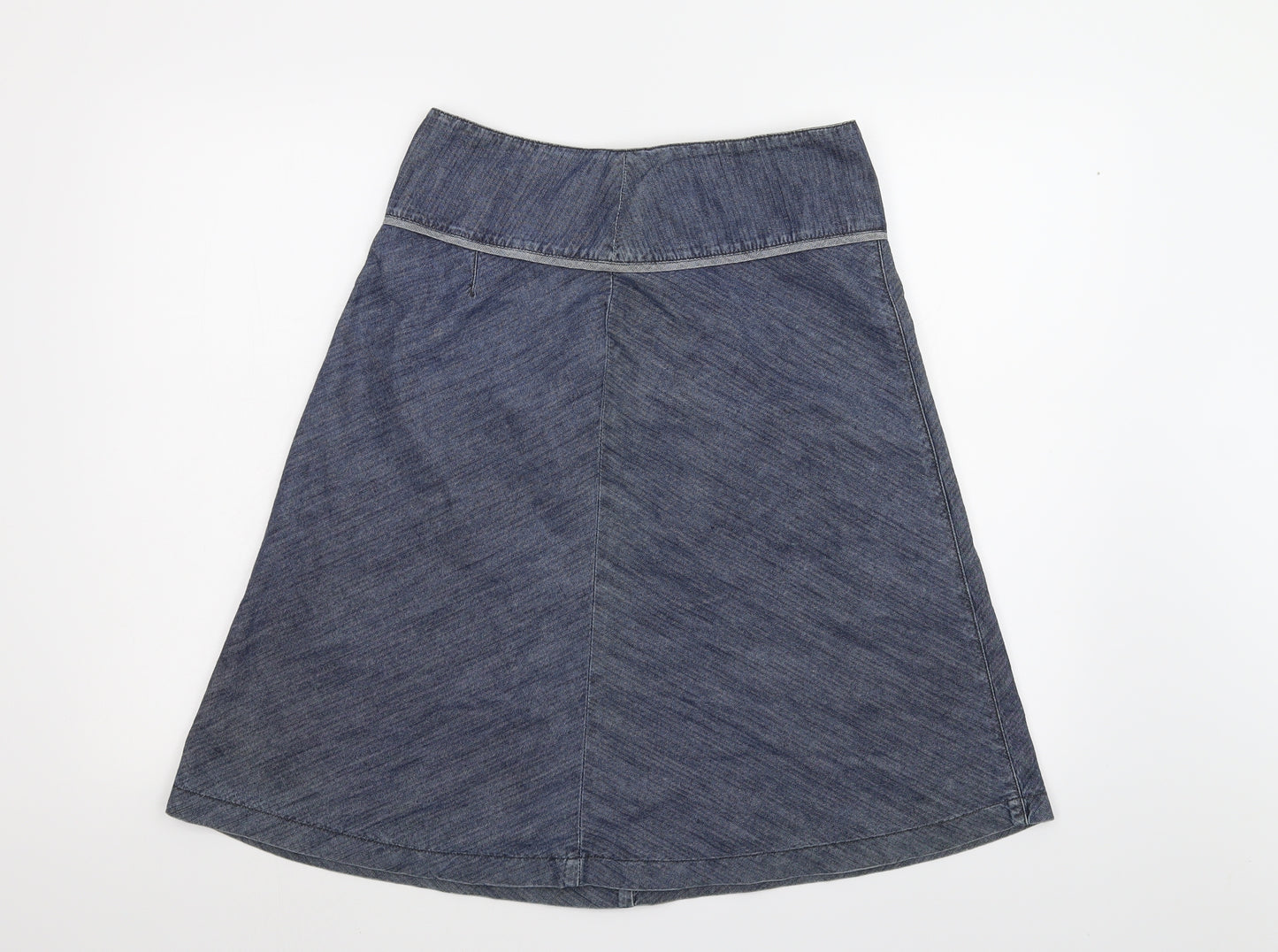 NEXT Womens Blue  Denim A-Line Skirt Size 10