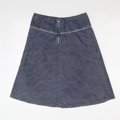 NEXT Womens Blue  Denim A-Line Skirt Size 10