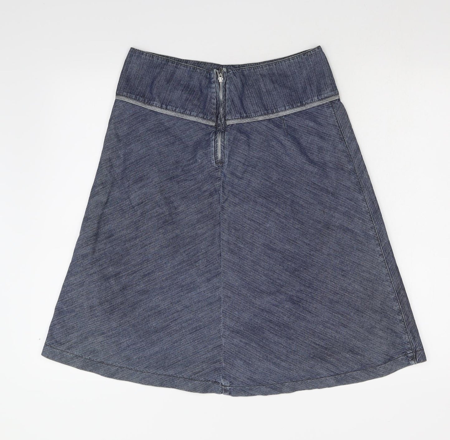 NEXT Womens Blue  Denim A-Line Skirt Size 10