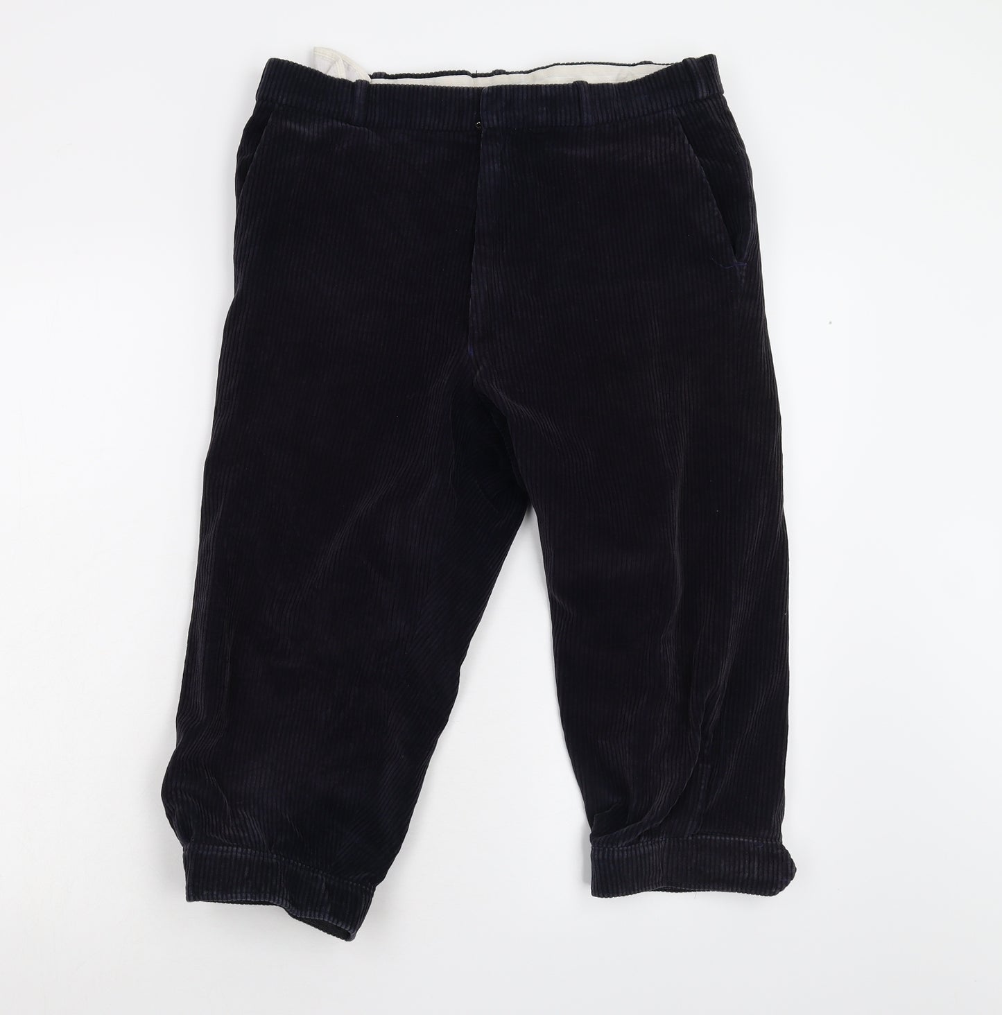 Christopher Davies Mens Blue  Corduroy Trousers  Size 36  - Country Breeches