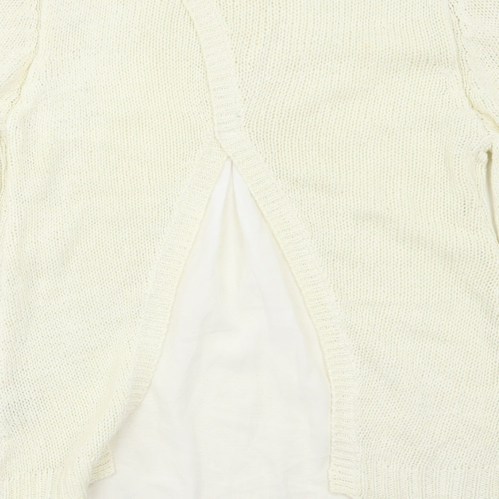 Brave Soul Womens Ivory   Pullover Jumper Size 12