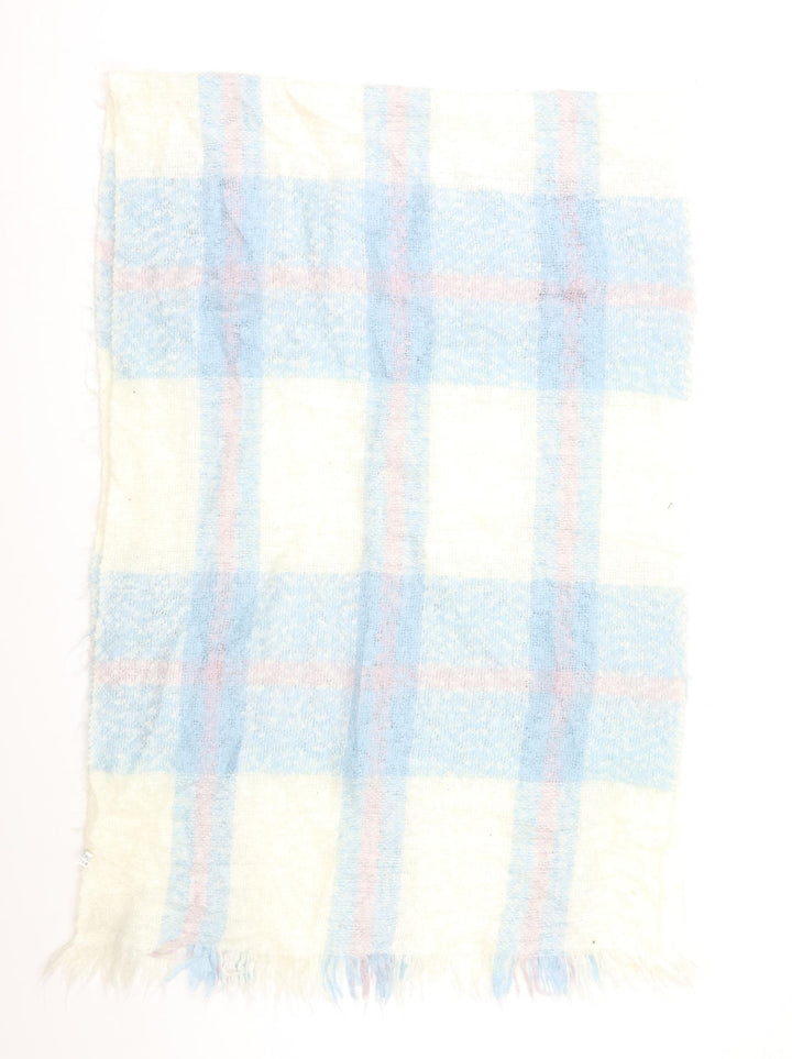 Preworn Womens Multicoloured Plaid Shawl/Wrap