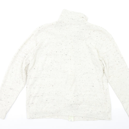 Blush Womens Ivory   Cardigan Jumper Size L