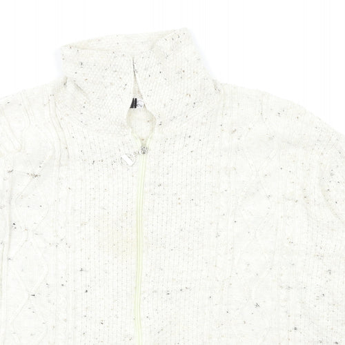 Blush Womens Ivory   Cardigan Jumper Size L