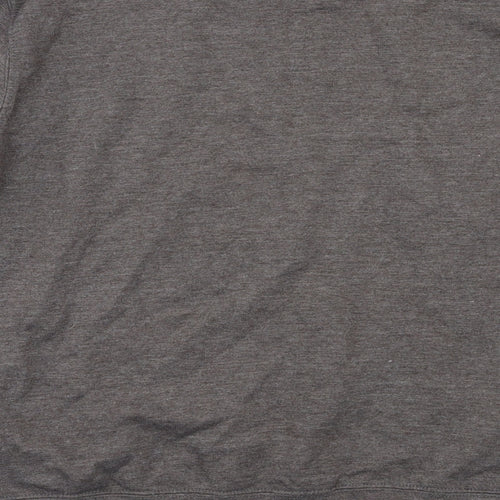 Just Hoods` Mens Grey   Pullover Sweatshirt Size S
