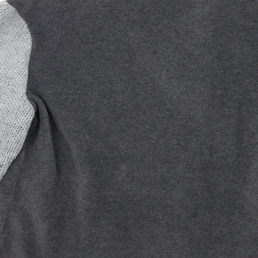 B.C. Best Connections Mens Grey   Full Zip Sweatshirt Size M