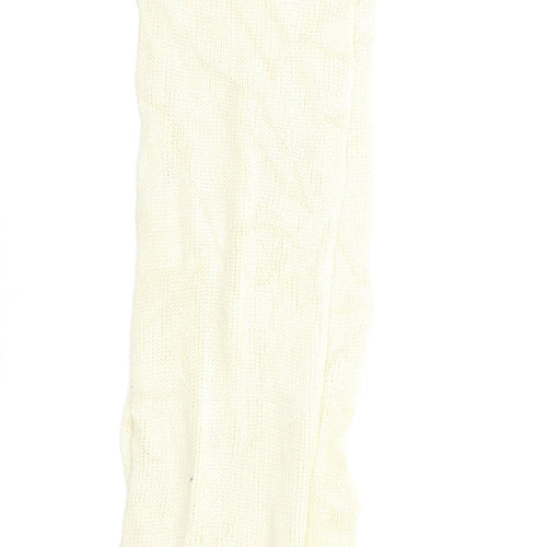 Preworn Girls White   Scarf Scarves & Wraps Size Regular