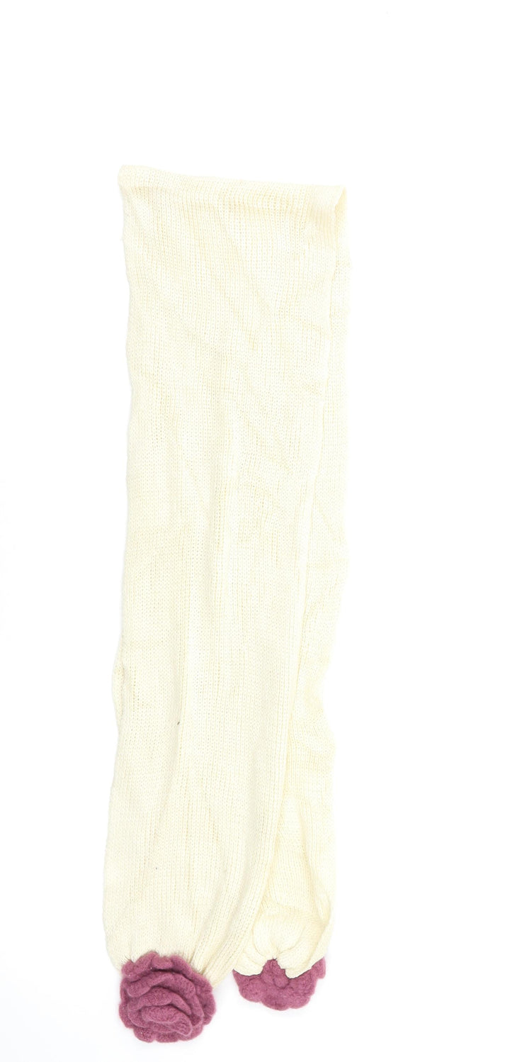 Preworn Girls White Scarf Scarves & Wraps Size Regular