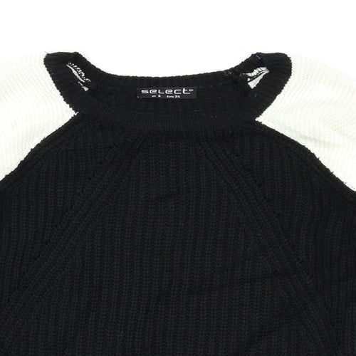 Select Womens Black   Pullover Jumper Size 6