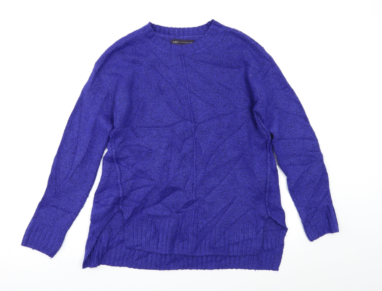 M&S Womens Blue   Pullover Jumper Size S