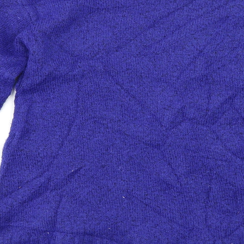 M&S Womens Blue   Pullover Jumper Size S