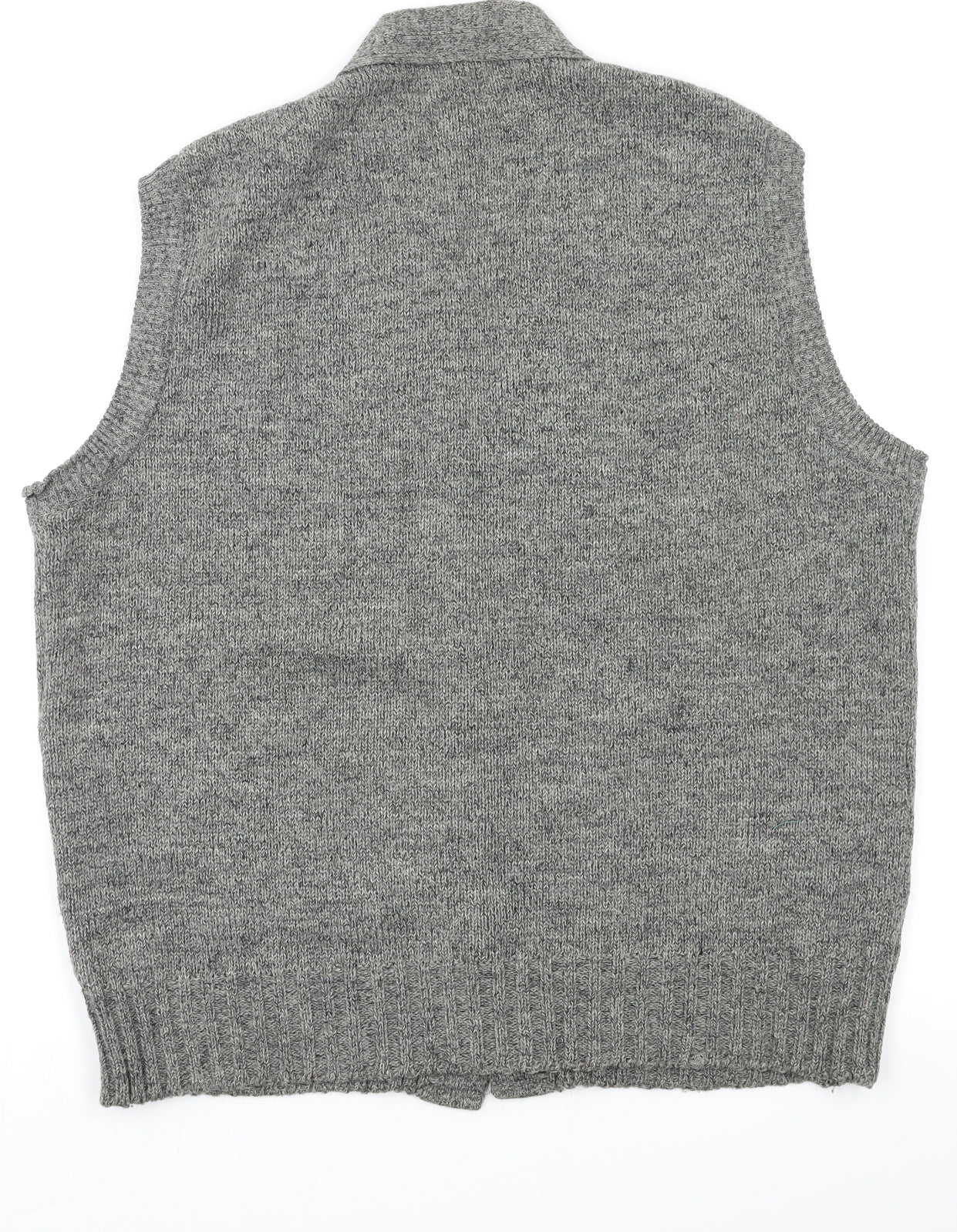 BHS Mens Grey   Vest Jumper Size L