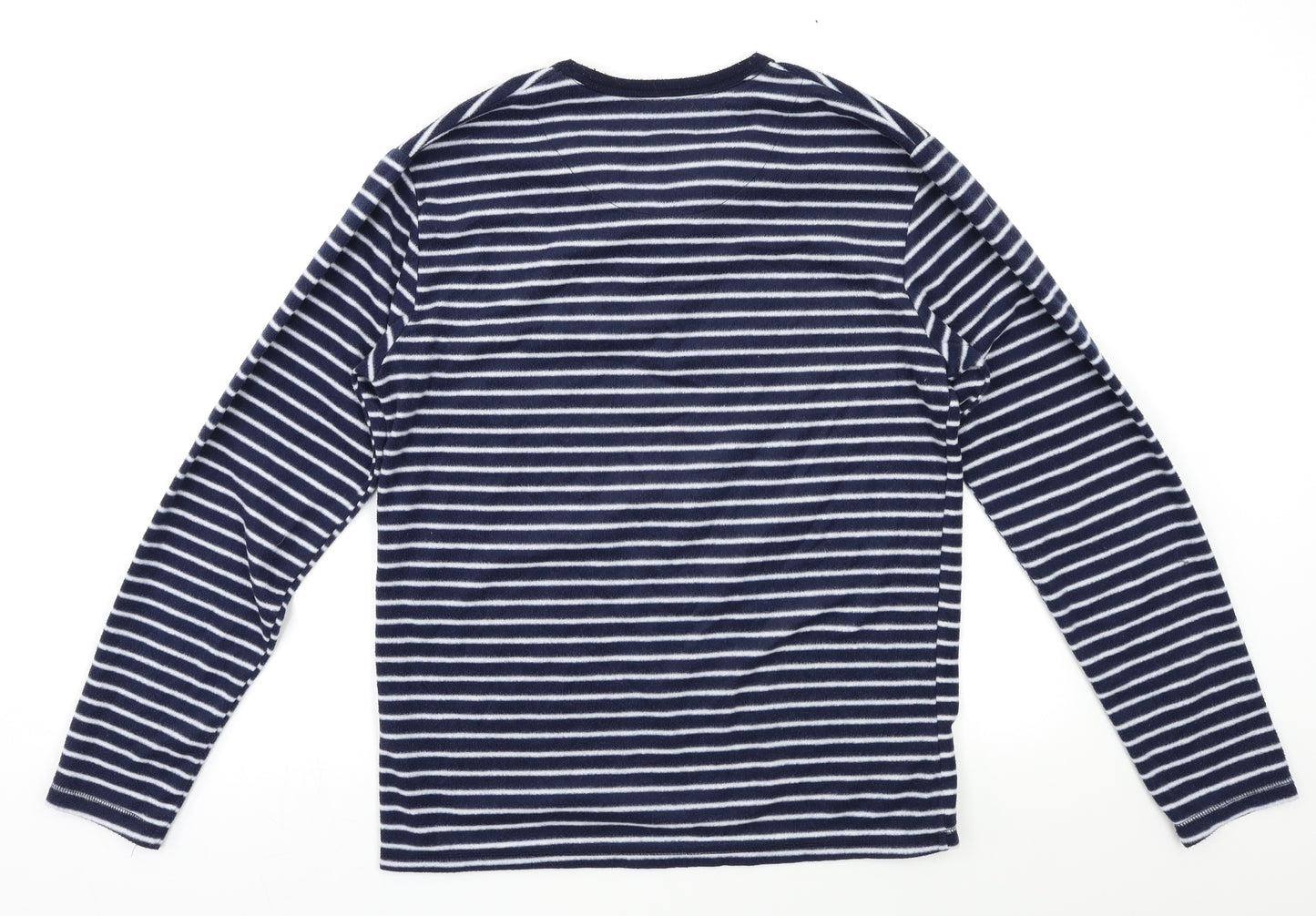 Primark Womens Blue Striped  Top Pyjama Top Size S