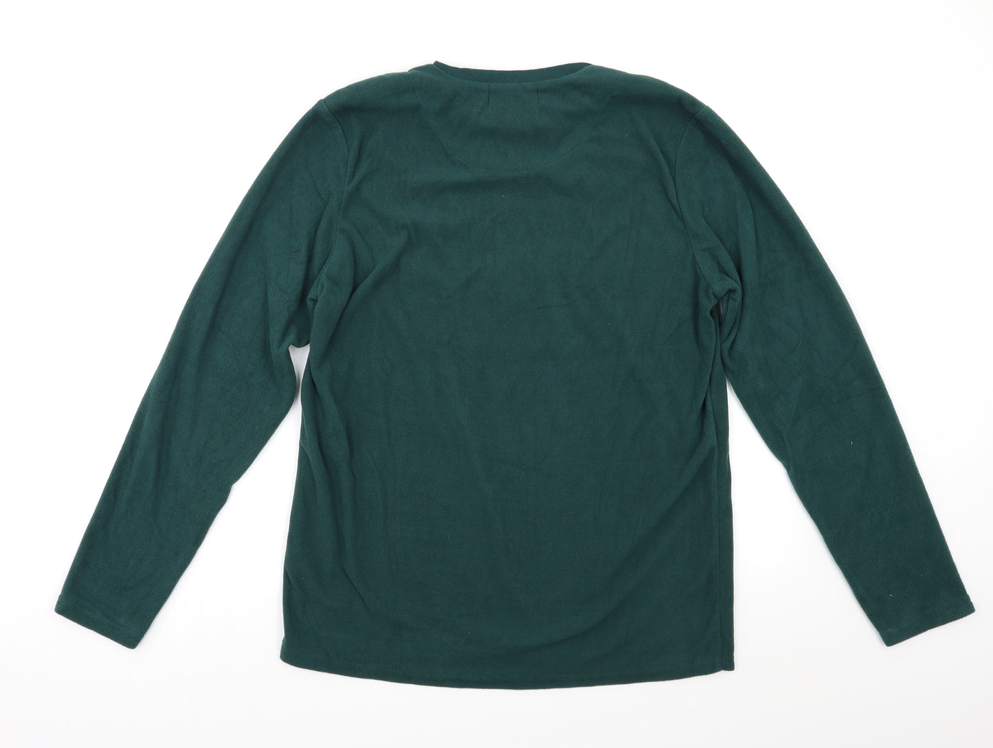 Primark Mens Green Solid   Pyjama Top Size M  - LA