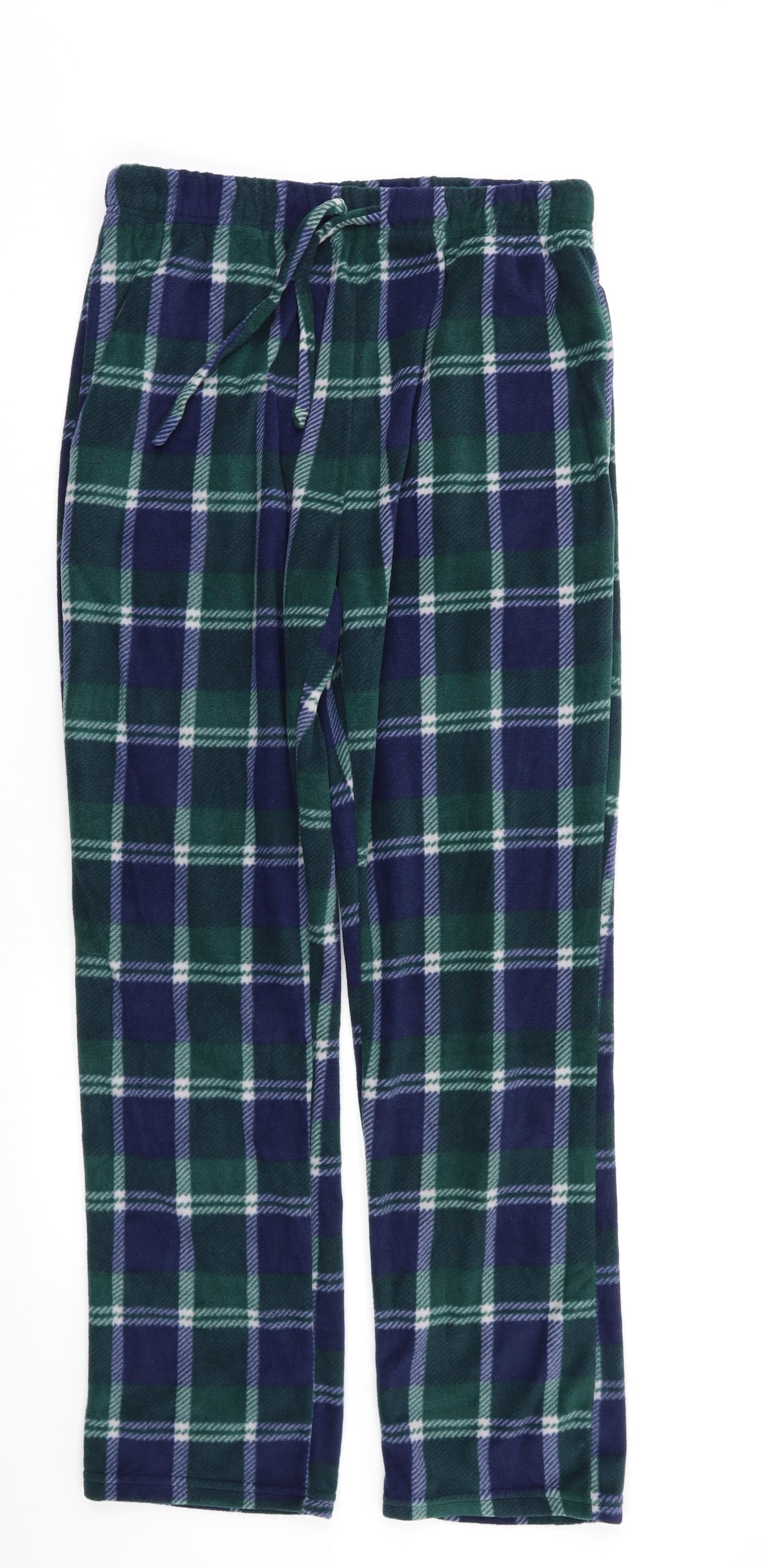Primark Mens Green Check   Pyjama Pants Size M